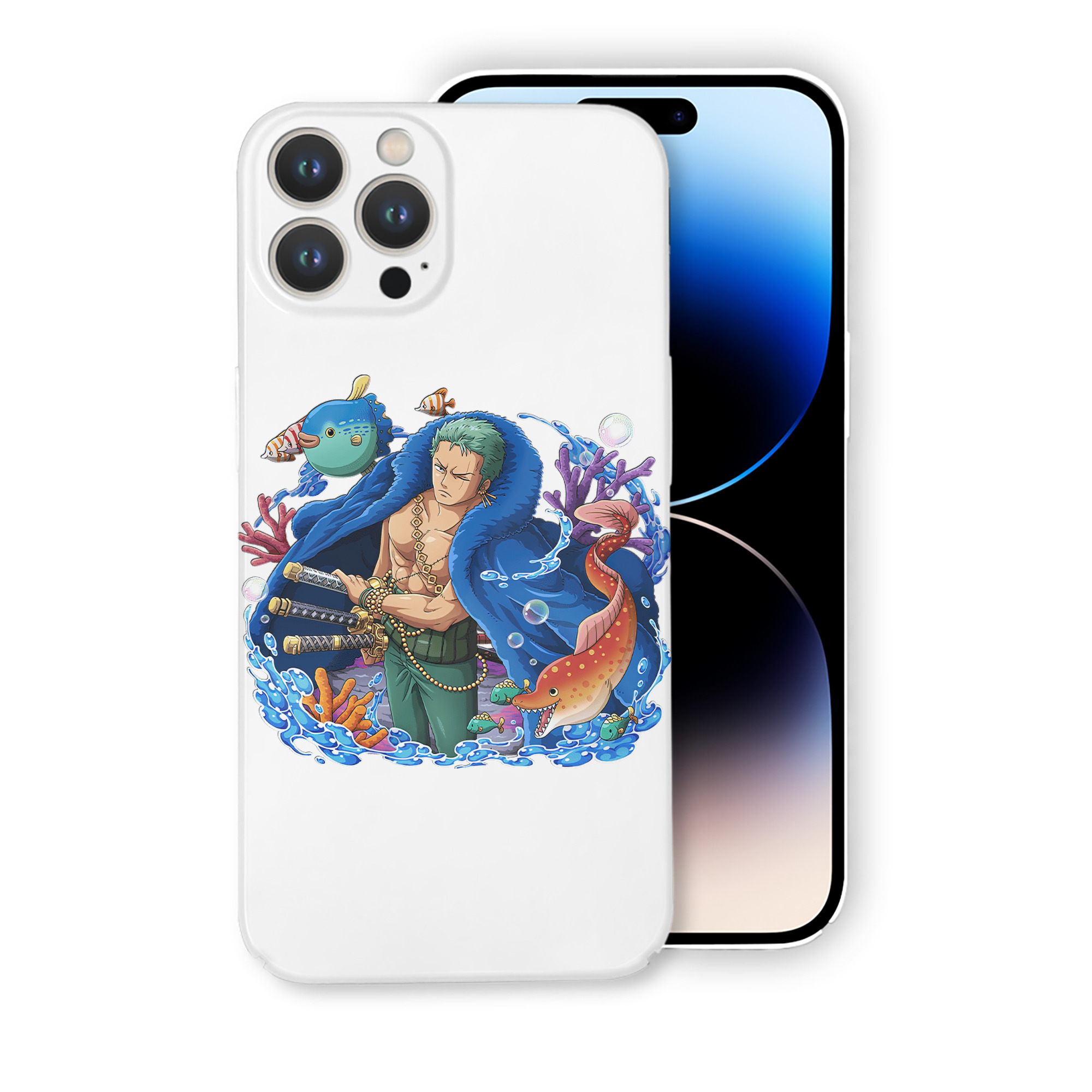 （画像用） ワンピース ロロノア・ゾロ ONE PIECE Roronoa Zoro 【iPhone 14シリーズ対応】ハードケース